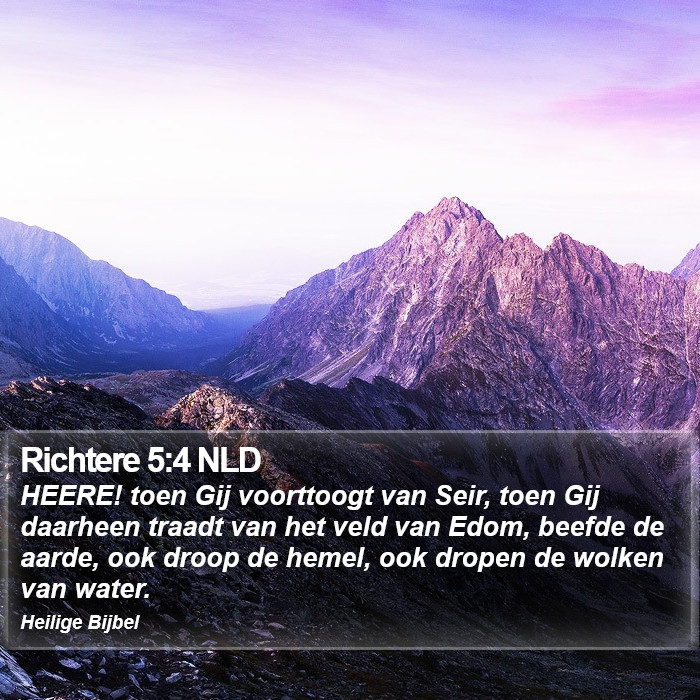 Richtere 5:4 NLD Bible Study
