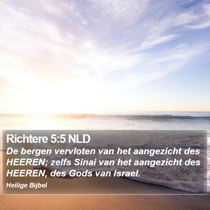 Richtere 5:5 NLD Bible Study