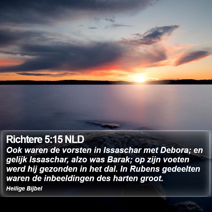 Richtere 5:15 NLD Bible Study