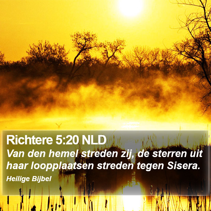 Richtere 5:20 NLD Bible Study