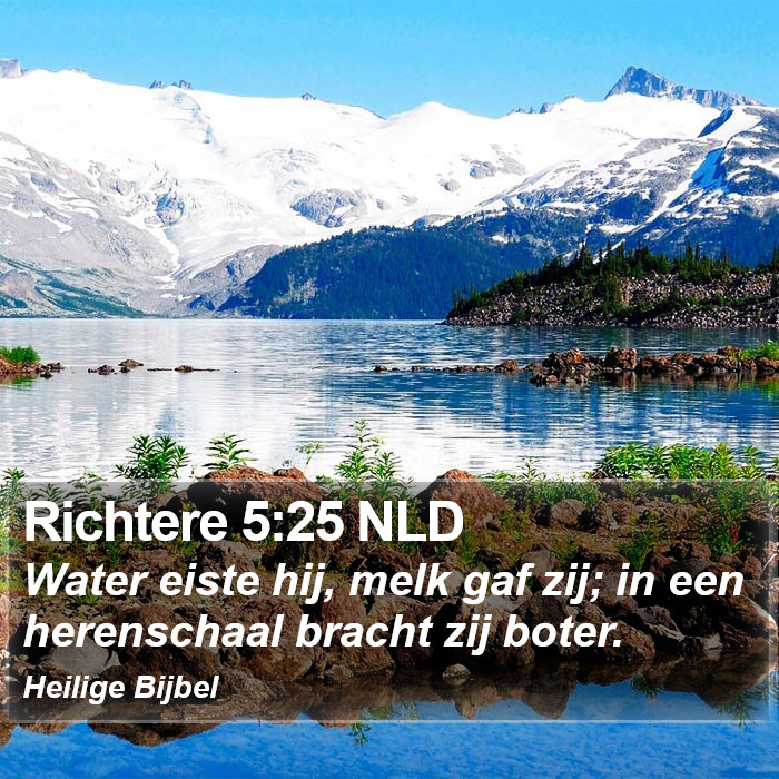 Richtere 5:25 NLD Bible Study
