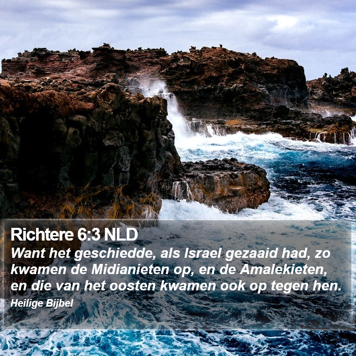 Richtere 6:3 NLD Bible Study