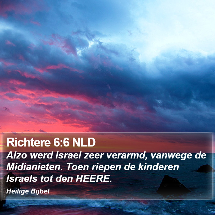 Richtere 6:6 NLD Bible Study
