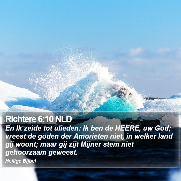 Richtere 6:10 NLD Bible Study