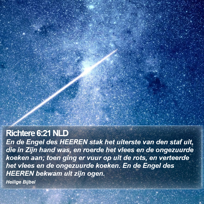 Richtere 6:21 NLD Bible Study