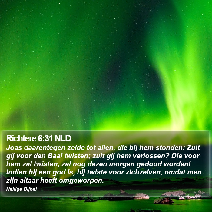 Richtere 6:31 NLD Bible Study
