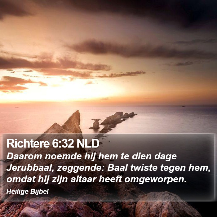 Richtere 6:32 NLD Bible Study