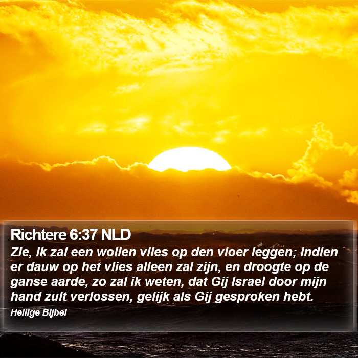 Richtere 6:37 NLD Bible Study