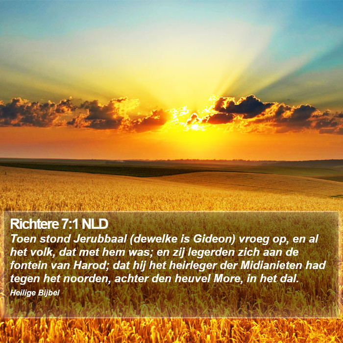 Richtere 7:1 NLD Bible Study