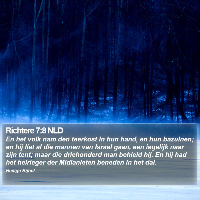 Richtere 7:8 NLD Bible Study