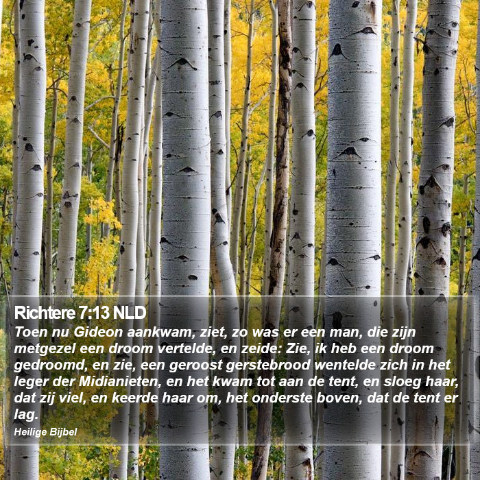 Richtere 7:13 NLD Bible Study