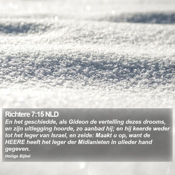 Richtere 7:15 NLD Bible Study