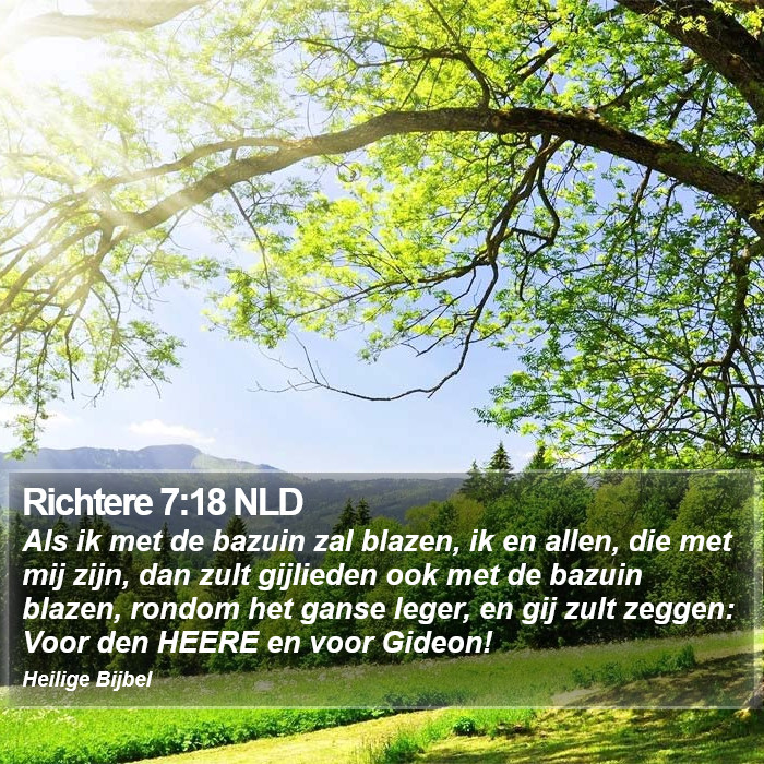 Richtere 7:18 NLD Bible Study