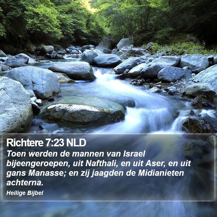 Richtere 7:23 NLD Bible Study