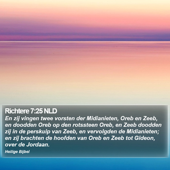 Richtere 7:25 NLD Bible Study