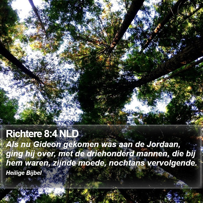 Richtere 8:4 NLD Bible Study