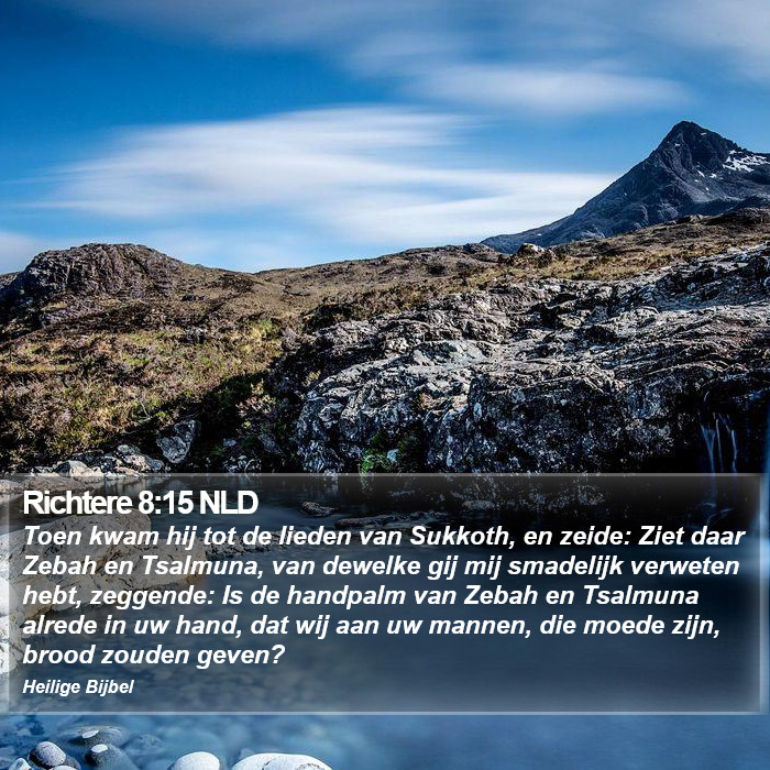Richtere 8:15 NLD Bible Study