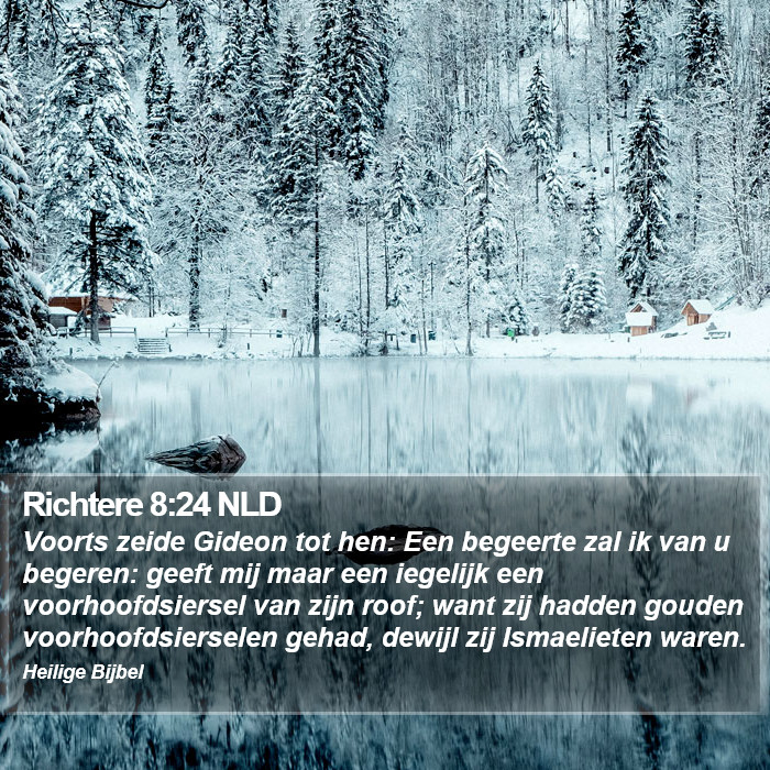 Richtere 8:24 NLD Bible Study