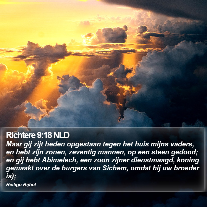 Richtere 9:18 NLD Bible Study