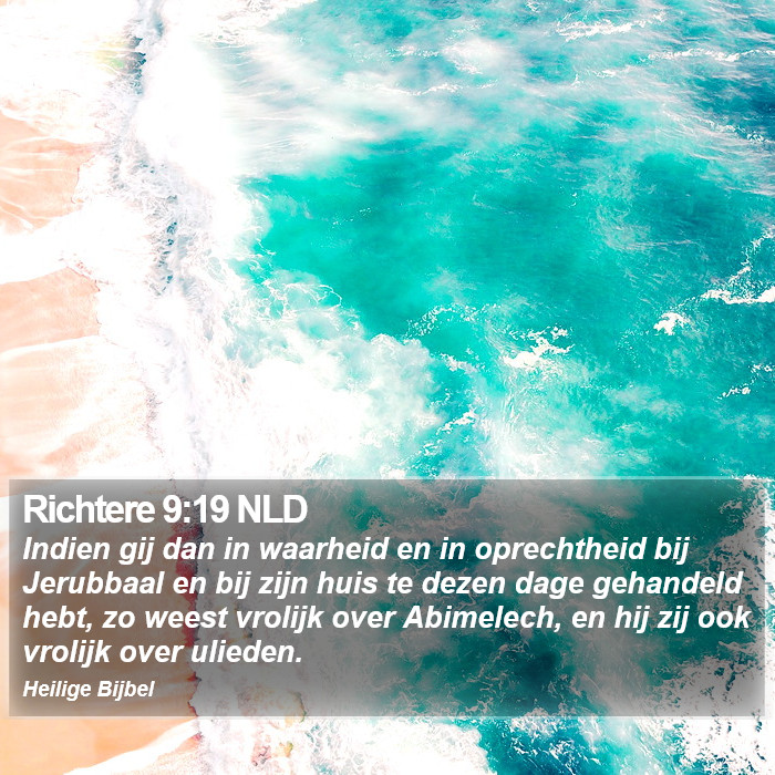 Richtere 9:19 NLD Bible Study