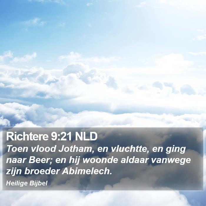 Richtere 9:21 NLD Bible Study