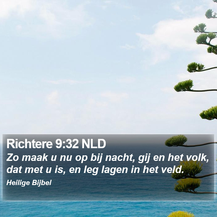 Richtere 9:32 NLD Bible Study