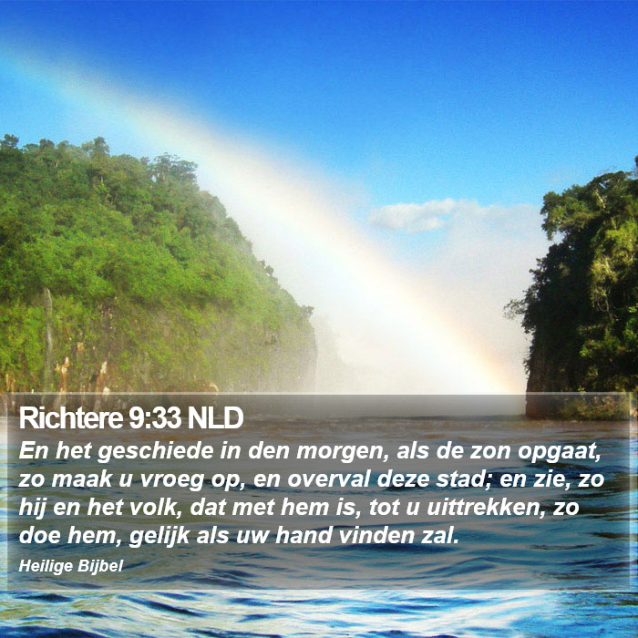 Richtere 9:33 NLD Bible Study