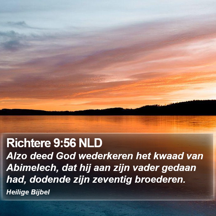 Richtere 9:56 NLD Bible Study