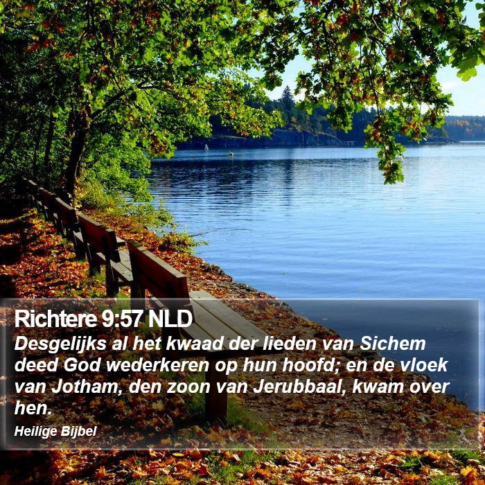 Richtere 9:57 NLD Bible Study