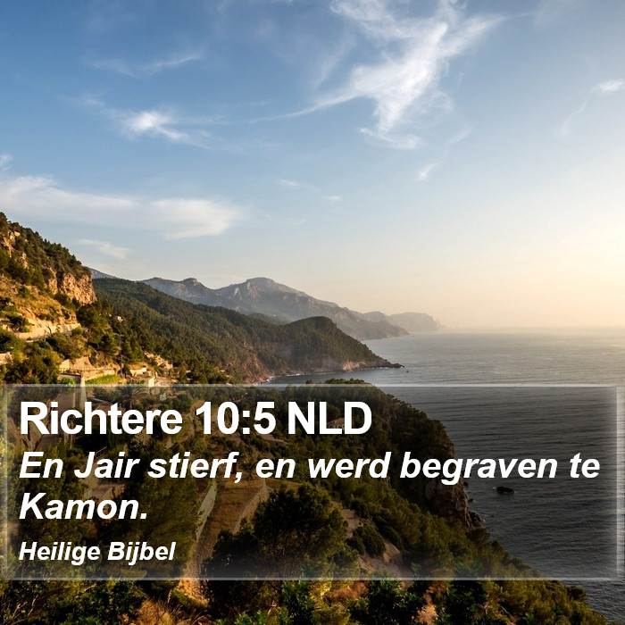 Richtere 10:5 NLD Bible Study