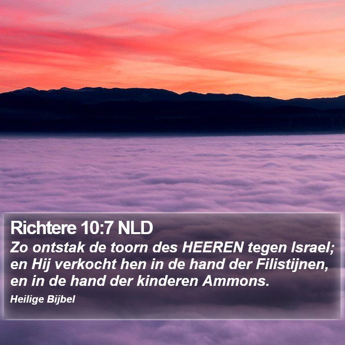 Richtere 10:7 NLD Bible Study