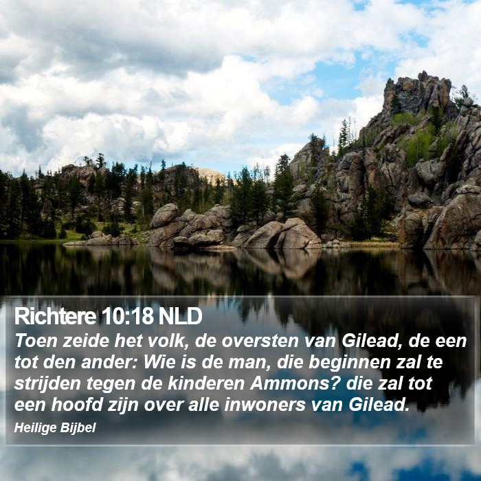 Richtere 10:18 NLD Bible Study