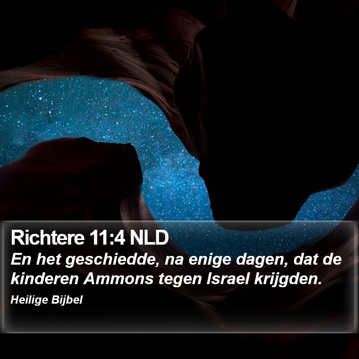 Richtere 11:4 NLD Bible Study