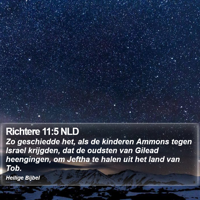 Richtere 11:5 NLD Bible Study