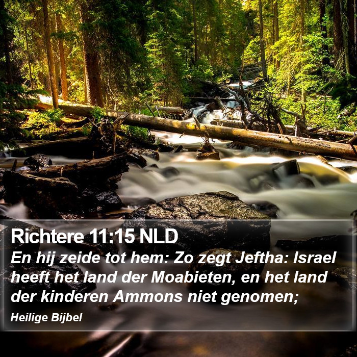 Richtere 11:15 NLD Bible Study