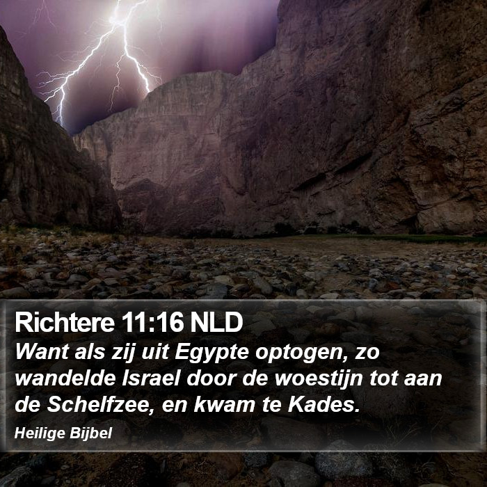 Richtere 11:16 NLD Bible Study