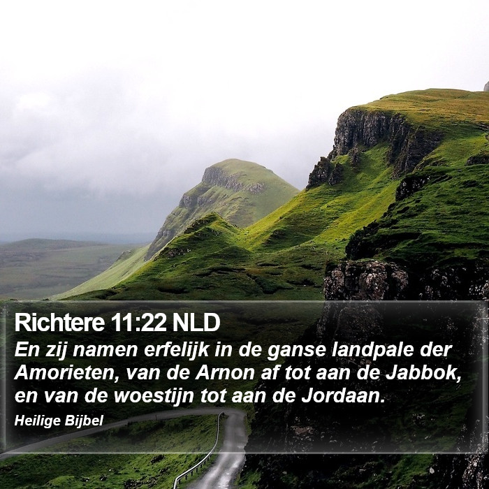 Richtere 11:22 NLD Bible Study