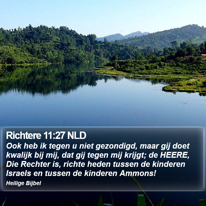 Richtere 11:27 NLD Bible Study