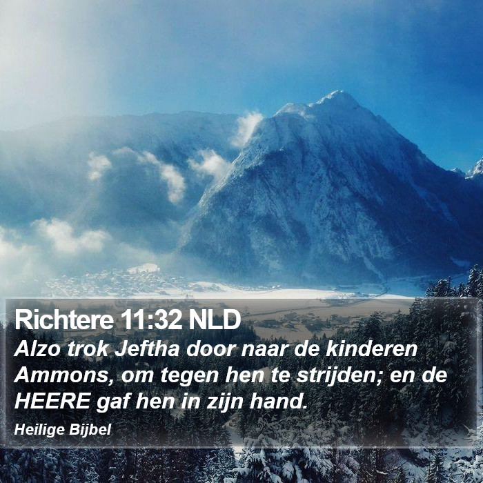Richtere 11:32 NLD Bible Study