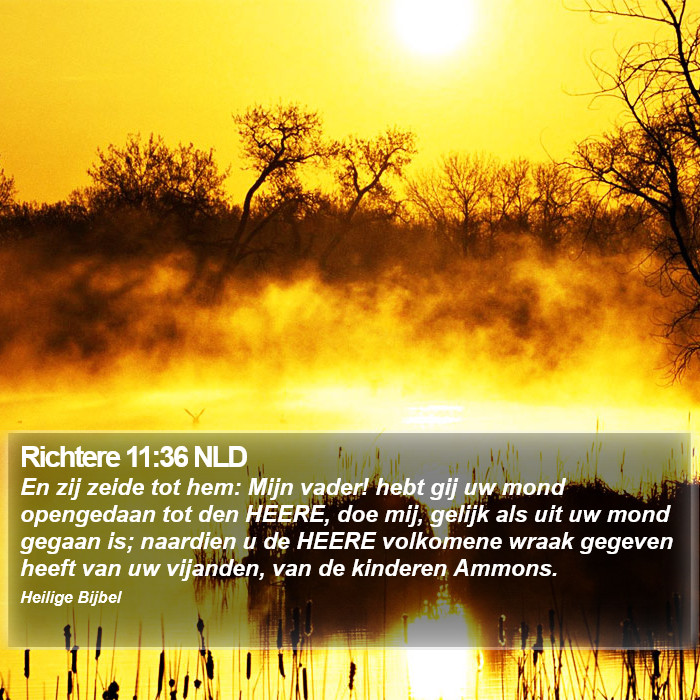 Richtere 11:36 NLD Bible Study