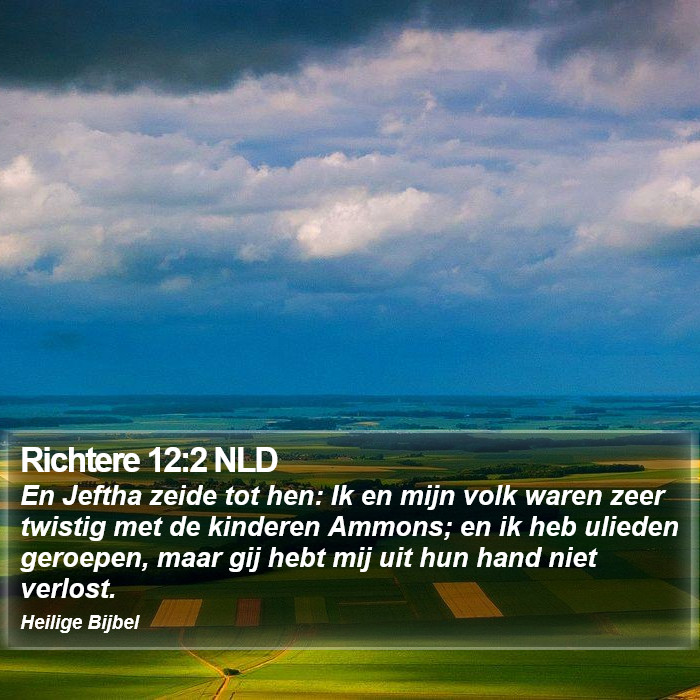 Richtere 12:2 NLD Bible Study
