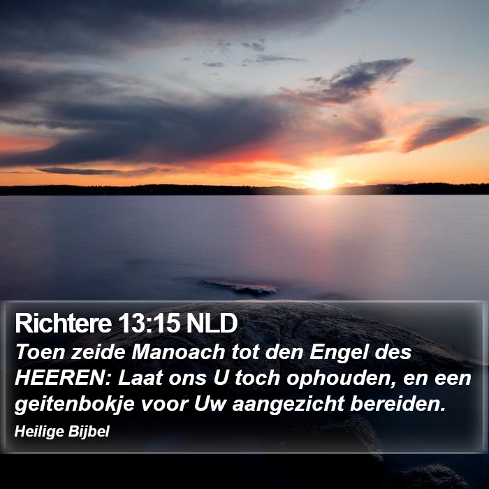 Richtere 13:15 NLD Bible Study