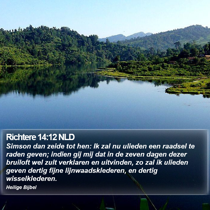 Richtere 14:12 NLD Bible Study