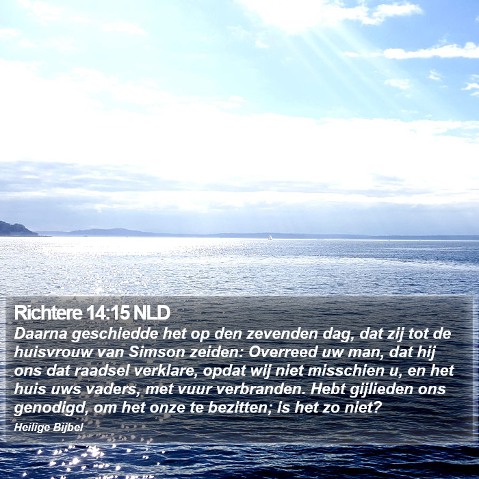Richtere 14:15 NLD Bible Study
