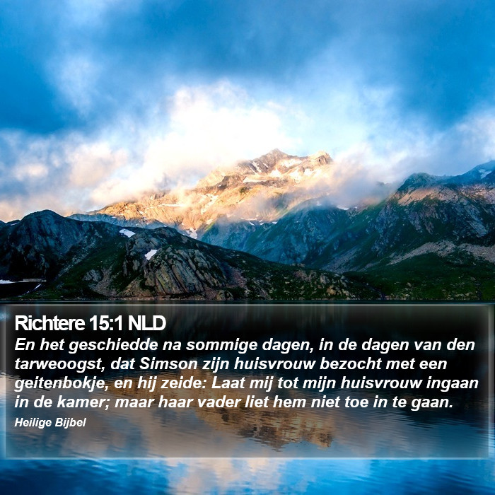 Richtere 15:1 NLD Bible Study