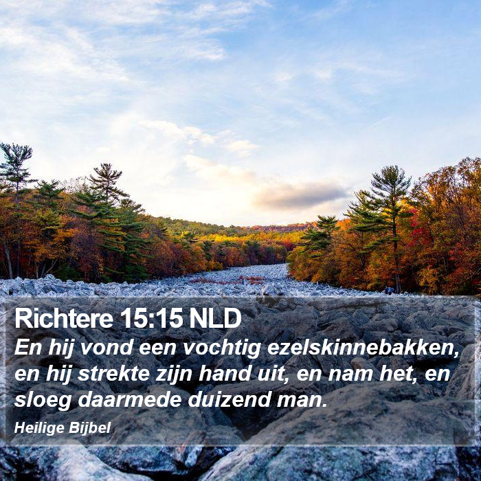 Richtere 15:15 NLD Bible Study