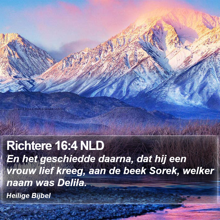 Richtere 16:4 NLD Bible Study
