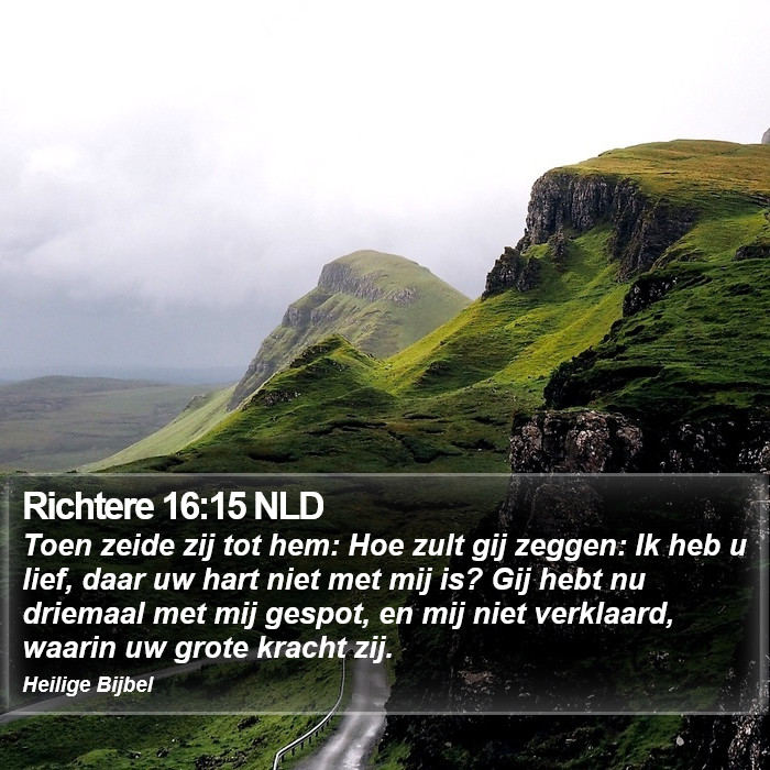 Richtere 16:15 NLD Bible Study