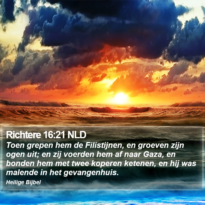 Richtere 16:21 NLD Bible Study