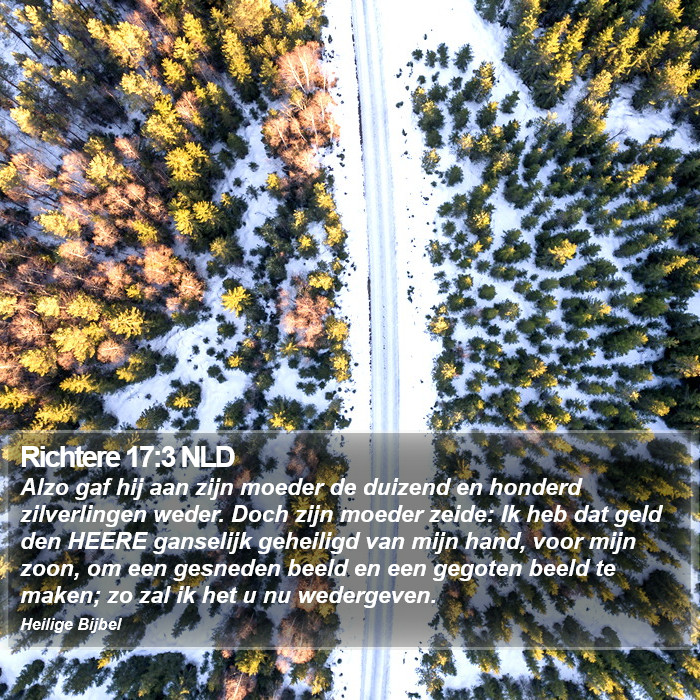 Richtere 17:3 NLD Bible Study